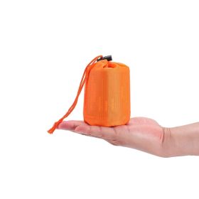 Outdoor Life Emergency Sleeping Bag; Warm Waterproof Mylar First Aid Camping Survival Gear - 1PC