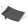 Outdoor Hammock 2-Person, with Pillow & Pad, 440 lbs Capacity, Gray - Default Title