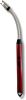 Electric Rechargeable Lighter with Flexible Long Neck - USB Powered - LED Battery Display - for Candles, Camping, and More - Candy Apple Red