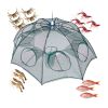 Portable Folded Fishing Bait Trap Fishing Trap Net - Green - Style A