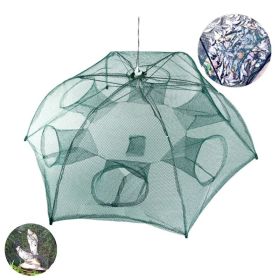 Portable Folded Fishing Bait Trap Fishing Trap Net - Green - Style B