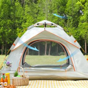 VentureGuard Deluxe: All-Weather Outdoor Tent - White - oxford fabric