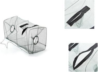 Foldable Fishing Net Trap and Fish Minnow Trap - 1