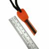 10x Fire Starter Flint Steel Striker Survival Kit Ferro Rod Outdoor Camping Tool - 20