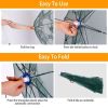 Portable Folded Fishing Bait Trap Fishing Trap Net - Green - Style A