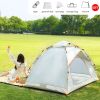 VentureGuard Deluxe: All-Weather Outdoor Tent - White - oxford fabric