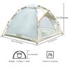VentureGuard Deluxe: All-Weather Outdoor Tent - White - oxford fabric