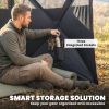 Camping Hunting Blind, 3-Panel Blind See Through for Hunting Camping 176" x 58.3" Camouflage - Camouflage