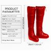 Camping Down Socks Down Boots Sleeping Bag Socks Down Boots Camping Sleep Boots Kamperbox Sleeping Bag Down Boots - Red