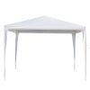 3 x 3m Three Sides Waterproof Tent with Spiral Tubes White - 3M
