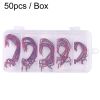 Outdoor Fishing Cranked Stripers Hook Set - Red - Fishing Hooks