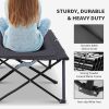 2 Person Folding Camping Cot for Adults, 50" Extra Wide Outdoor Portable Sleeping Cot with Carry Bag, Elevated Camping Bed, Beach Hiking - default
