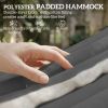 Outdoor Hammock 2-Person, with Pillow & Pad, 440 lbs Capacity, Gray - Default Title