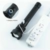 Super hell 9500000Lumen Taktische Taschenlampe LED XHP90 Militär Wiederaufladbar - 1 set