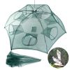 Portable Folded Fishing Bait Trap Fishing Trap Net - Green - Style B