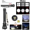 Super hell 9500000Lumen Taktische Taschenlampe LED XHP90 Militär Wiederaufladbar - 1 set