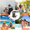 Foldable Beach Canopy Chair Sun Protection Camping Lawn Canopy Chair 330LBS Load Folding Seat - Camouflage