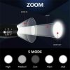 2x Extrem Hell Taschenlampe Zoom USB mit Akku aufladbar LED - 2 sets