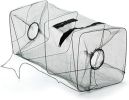 Foldable Fishing Net Trap and Fish Minnow Trap - 1