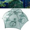 Portable Folded Fishing Bait Trap Fishing Trap Net - Green - Style B